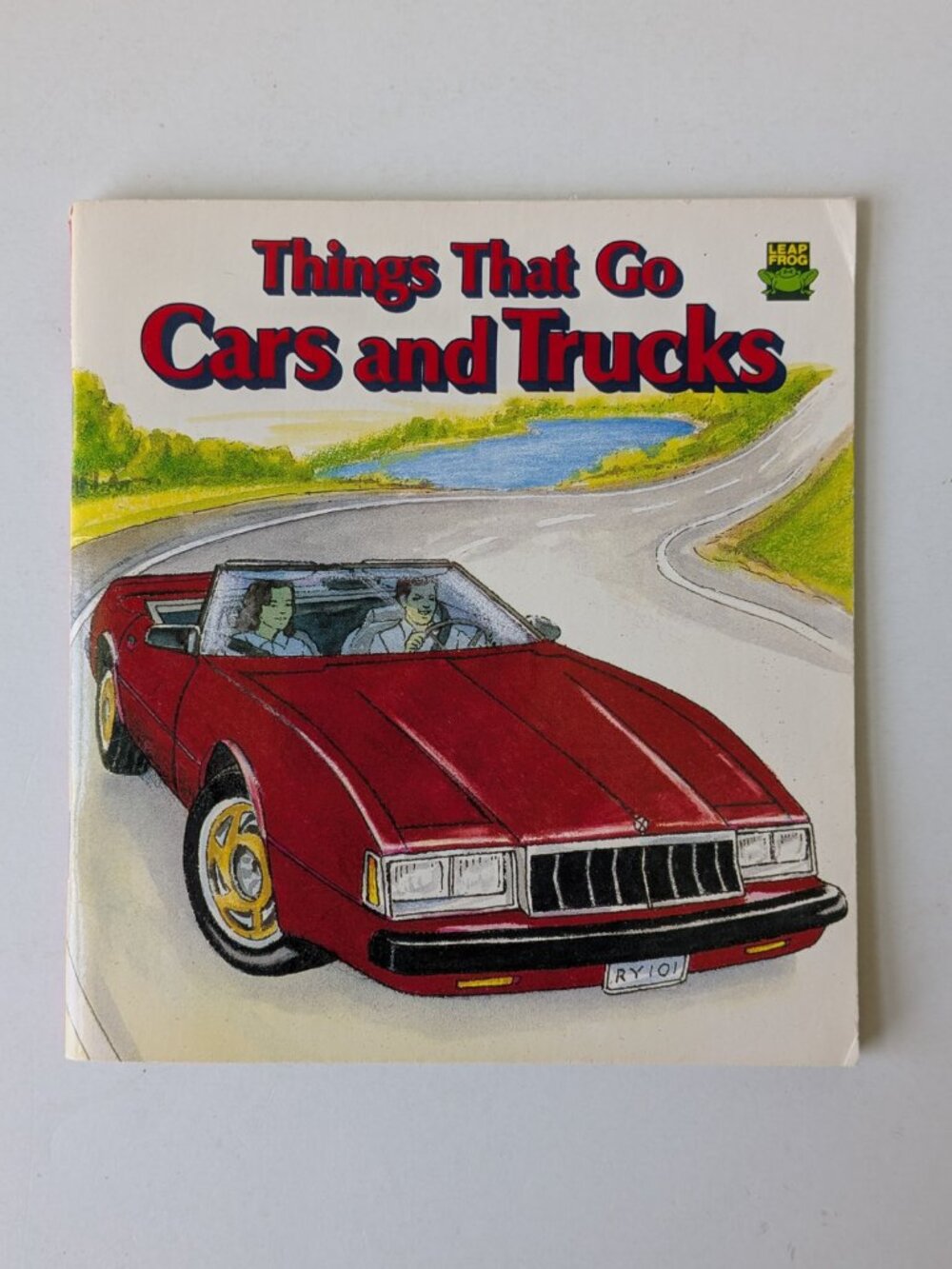 5/$15 Kids Book Things that Go Cars Trucks Leap Frog Early Reader 1990 PreK